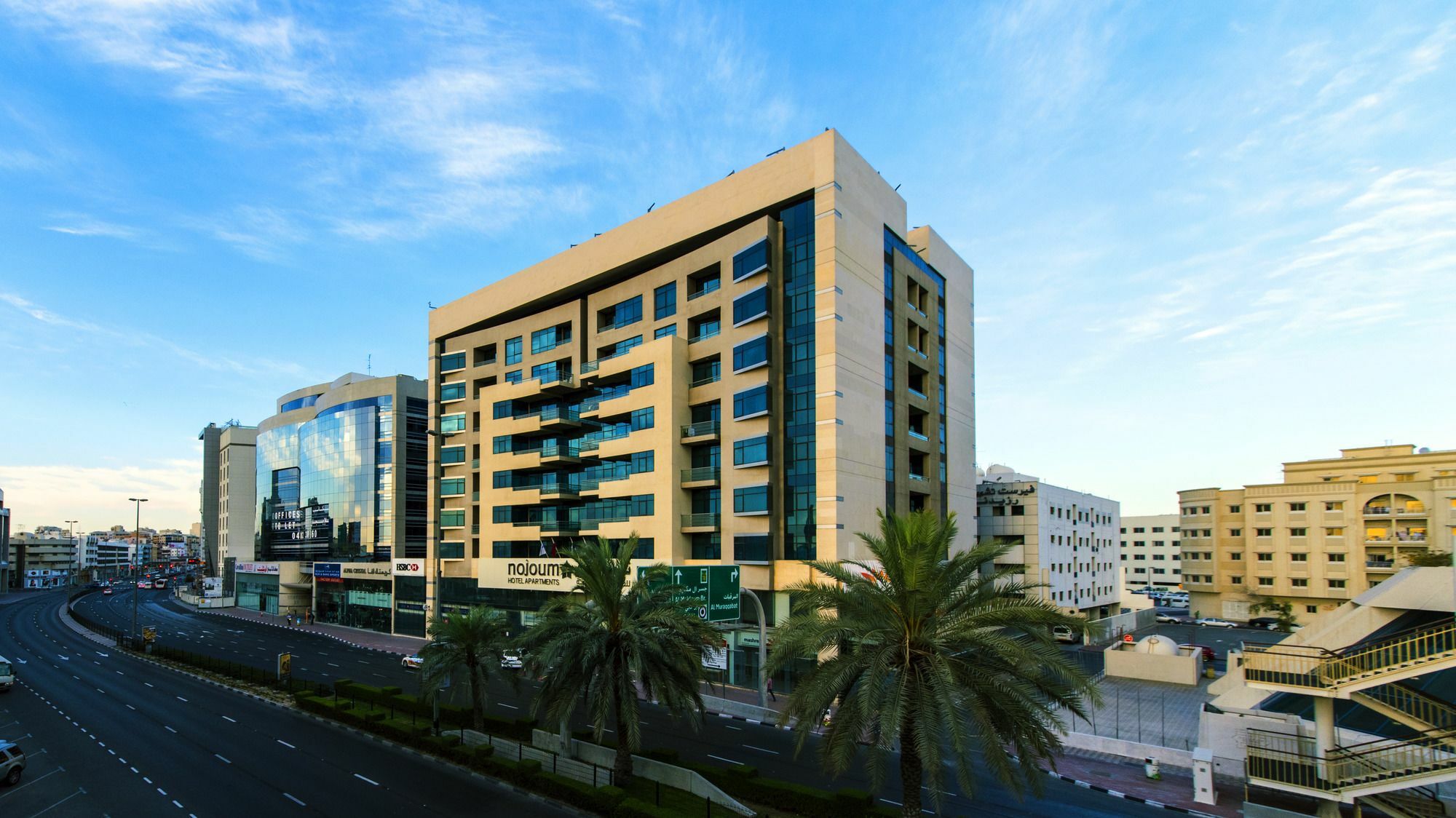 Nojoum Hotel Apartments Llc Dubái Exterior foto